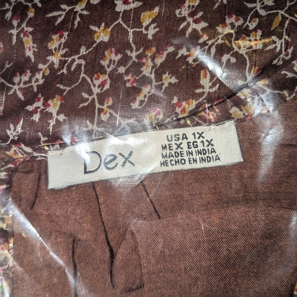 NEW Dex Printed Blouson Mini Dress - Picture 5 of 12